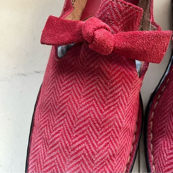 Born Mary Jane Women's Shoes Size 6.5 Herringbone Reddish - Picture 3 of 16